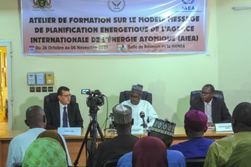 Atelier national de formation sur le modèle message de planification énergétique de l'Agence Internationale de l'Energie Atomique