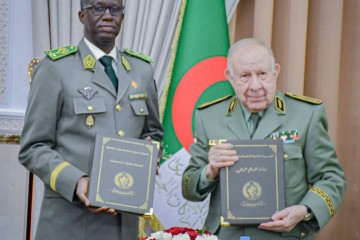 Visite Ministre d'Etat, Ministre de la Défense Nationale à Alger#