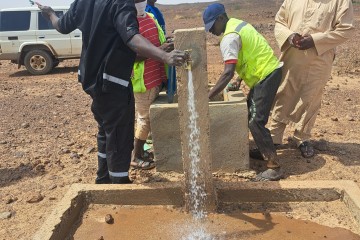 L’ACCES A L’EAU POTABLE, DESORMAIS UNE REALITE A JAJA KOUNEY.